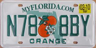 florida state license plate