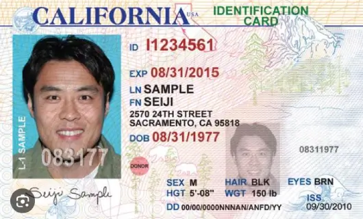 California ID Cards