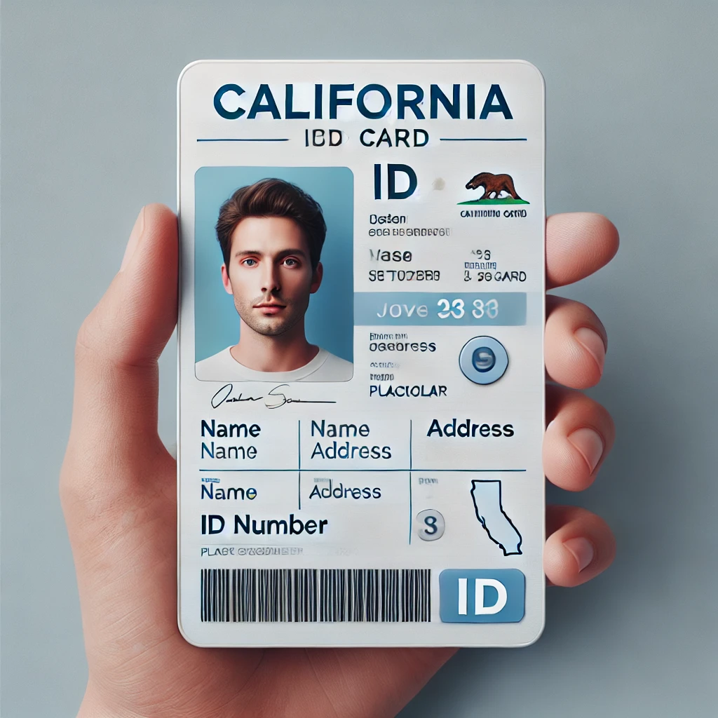 real california ID example